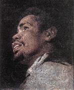 CRAYER, Gaspard de Head Study of a Young Moor dhyj Sweden oil painting reproduction